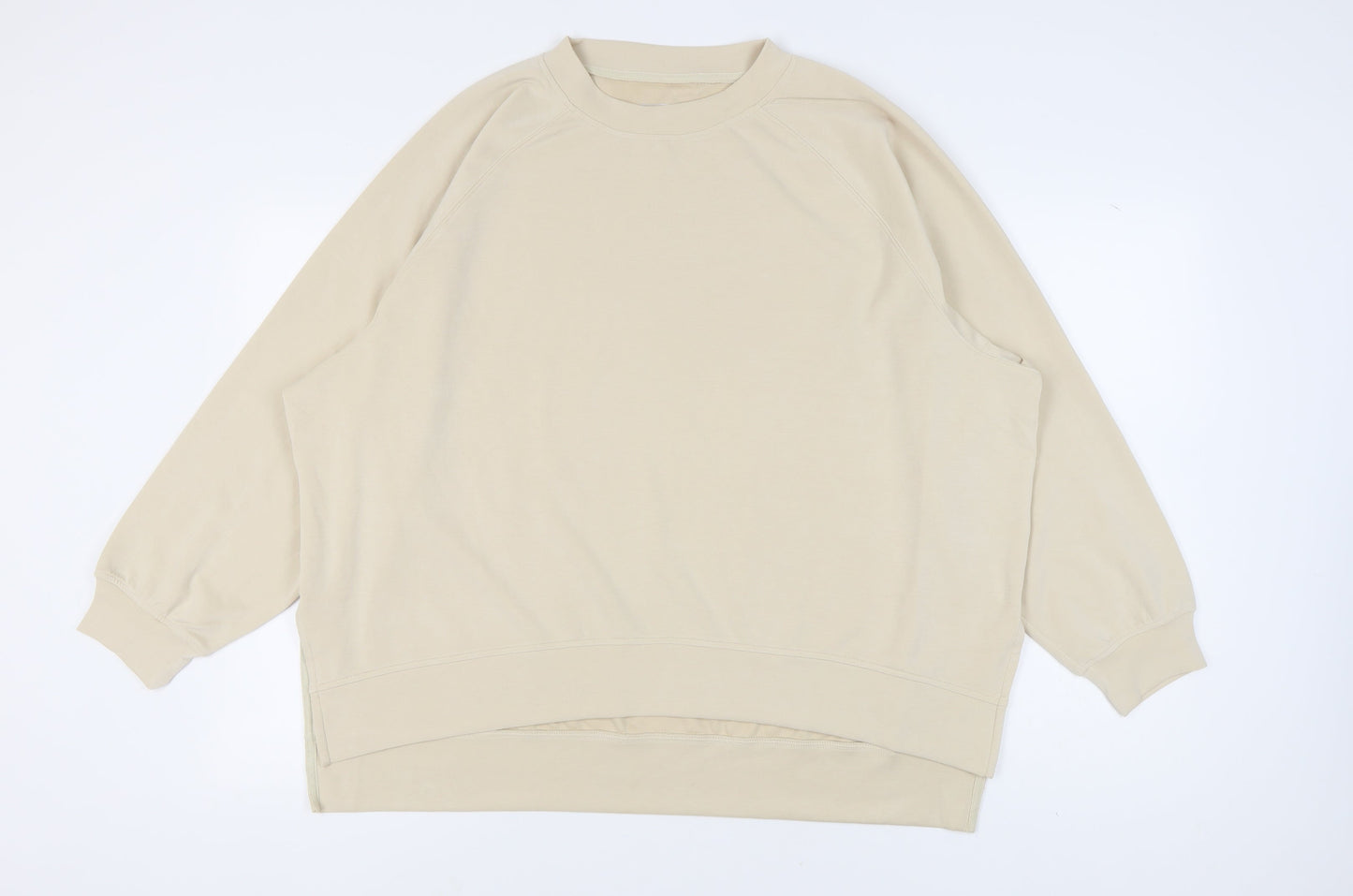 Next Women's Beige Crew Neck Sweatshirt Size 16