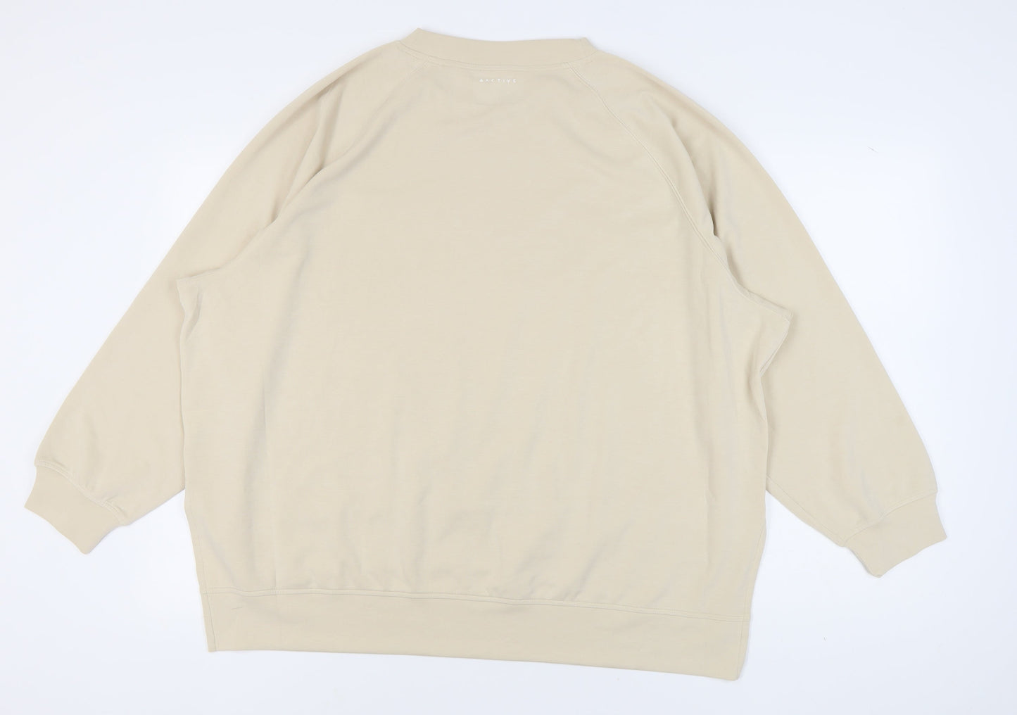 Next Women's Beige Crew Neck Sweatshirt Size 16