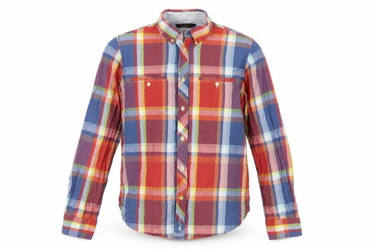 Ben Sherman Men's Multicoloured Plaid Shirt M