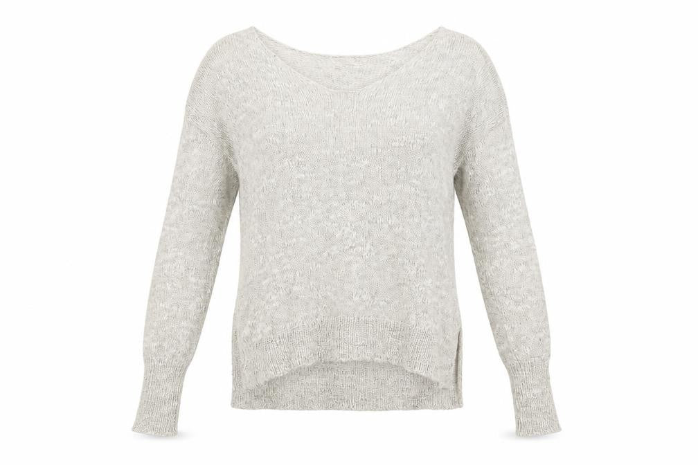 Hollister Women's Grey XS Pullover Jumper