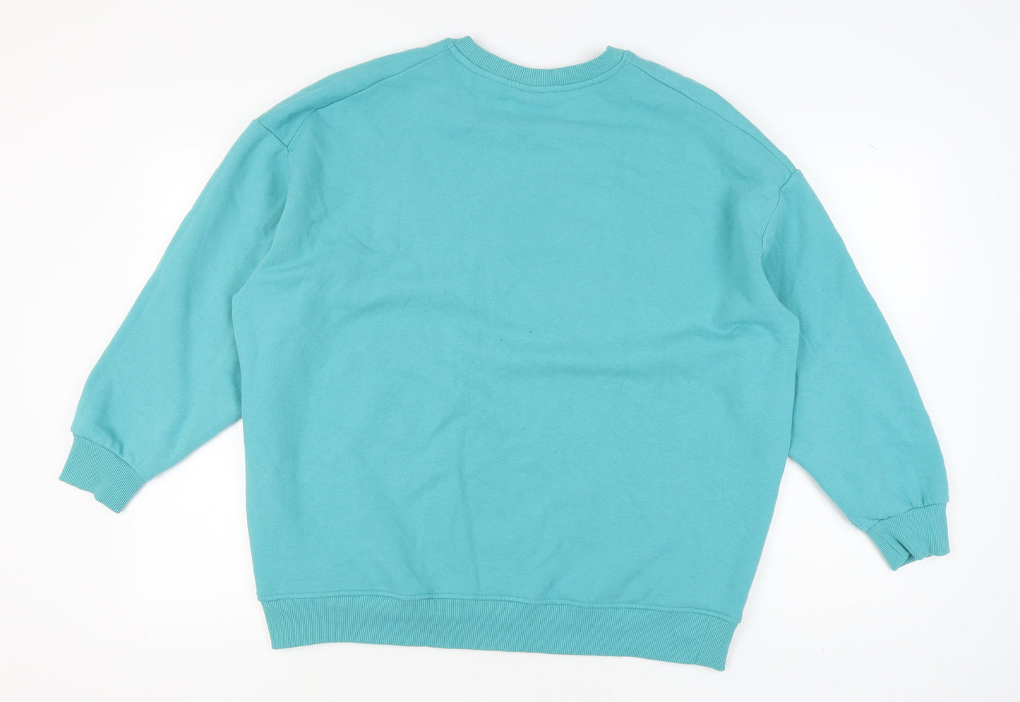 Disney Women's Blue Pullover Sweatshirt L