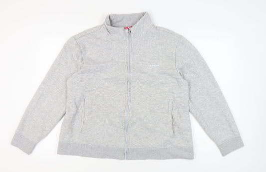LA Gear Women's Grey Full Zip Sweatshirt Size 22