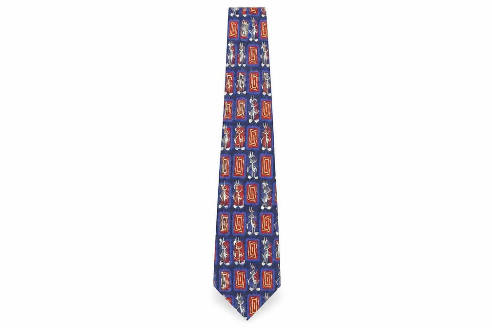 Warner Bros Unisex Blue Looney Tunes Tie One Size