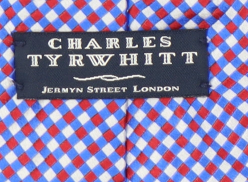 Charles Tyrwhitt Men's Multicoloured Check Silk Tie