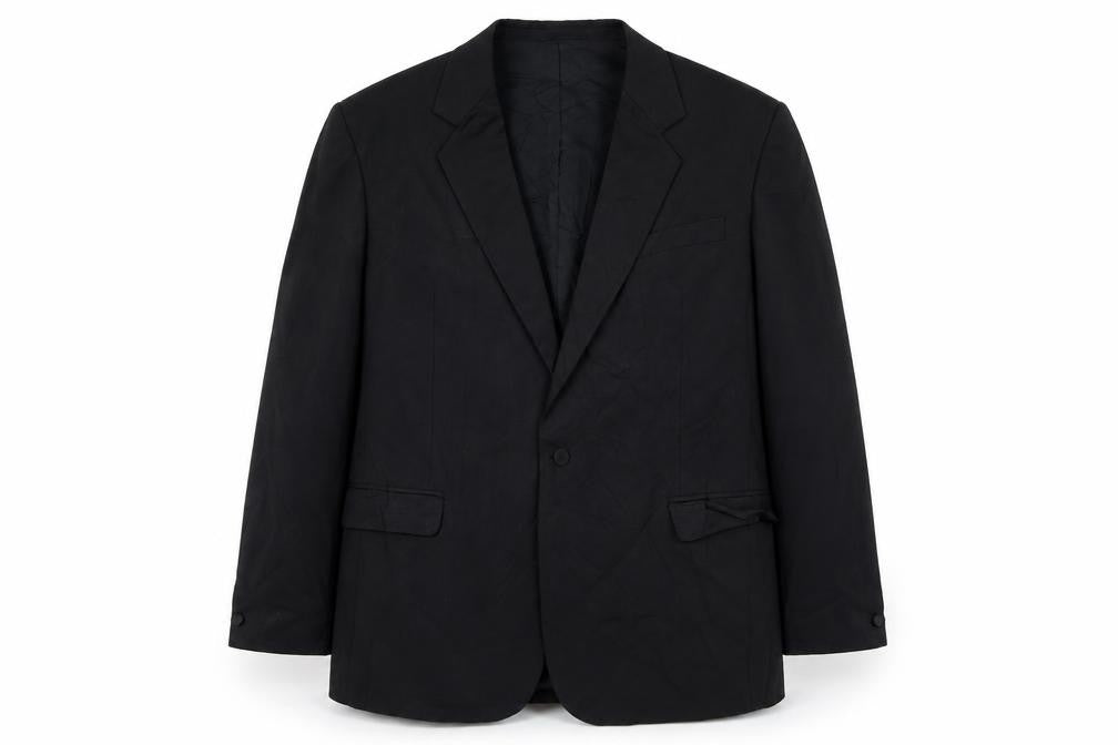 Executex Men's Black Blazer 46R Formal Jacket