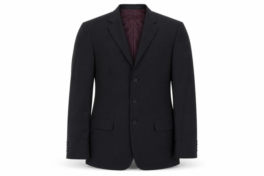Marks & Spencer Men's Black Wool Blazer 40