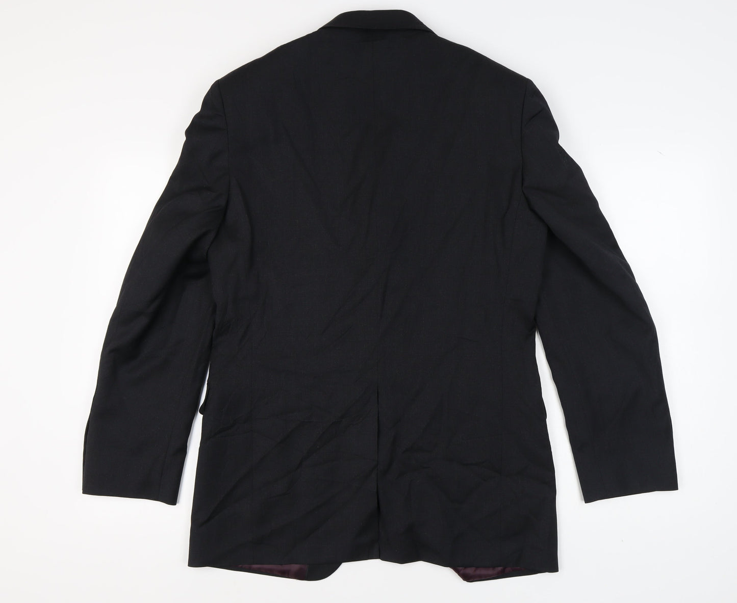 Marks and Spencer Men's Black Wool Blazer 40