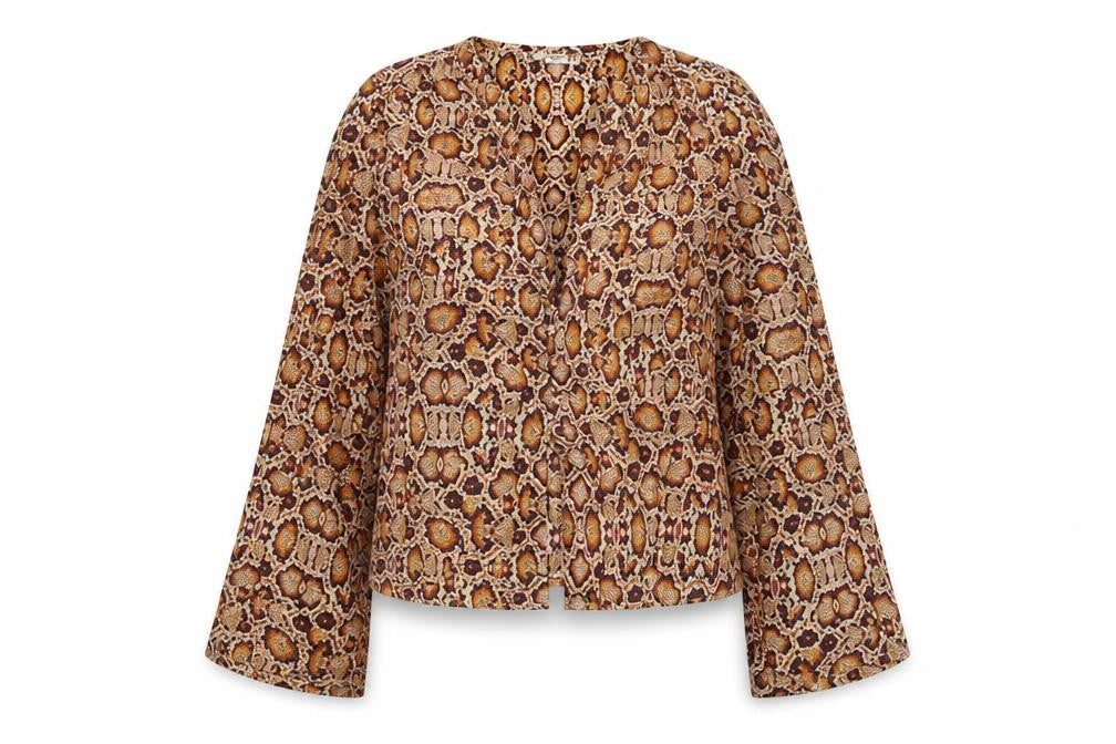 Mango Women's Multicoloured XS Long Sleeve Top
