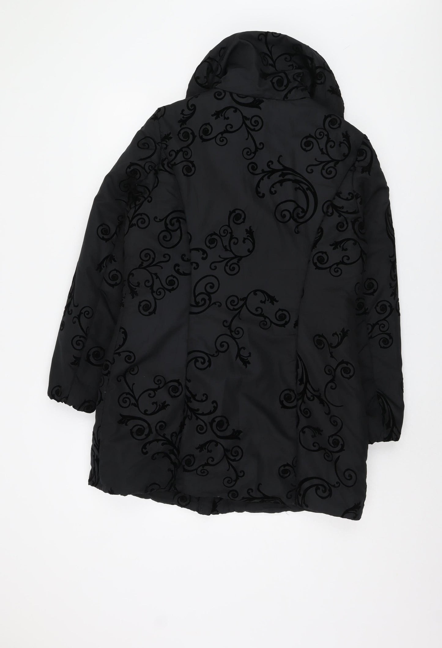 Bonmarché Women's Black Coat Size 10 Elegance & Comfort
