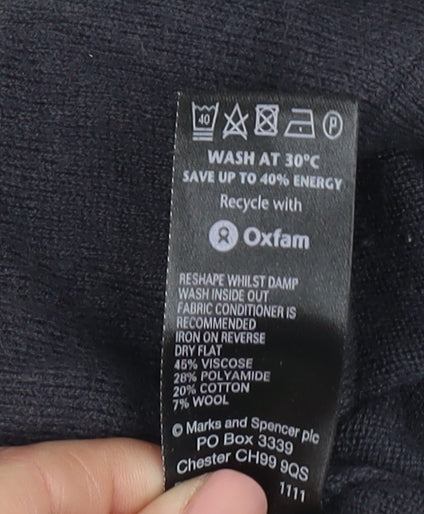 Marks and Spencer Women's Grey Cardigan Size 12