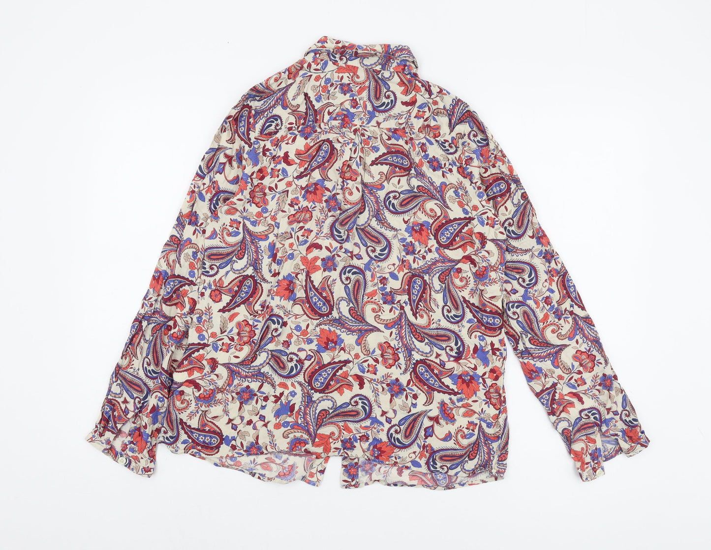 Marks and Spencer Women's Multicoloured Paisley Shirt