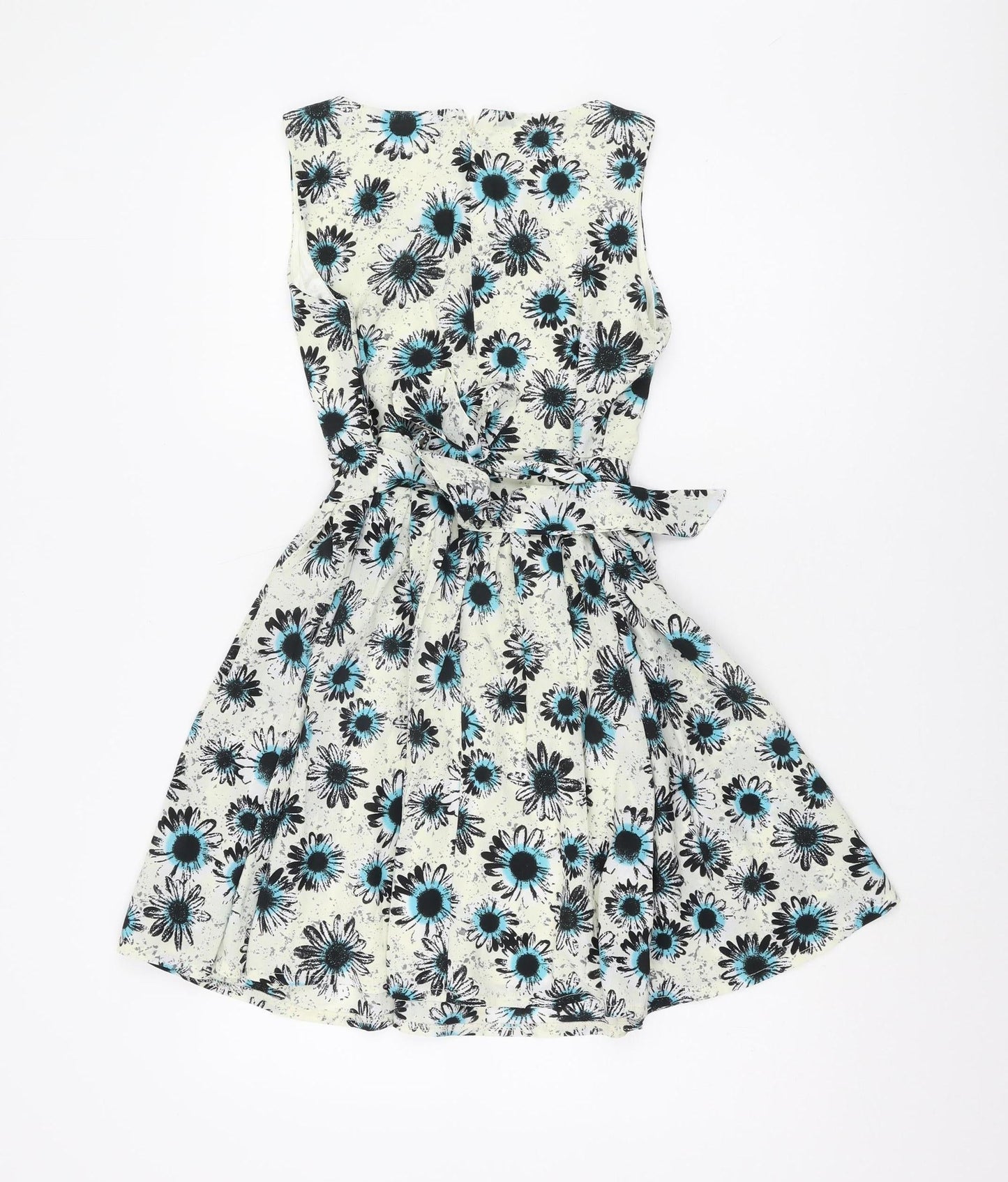 Tenki Women's Multicoloured Floral A-Line Dress - Size 8