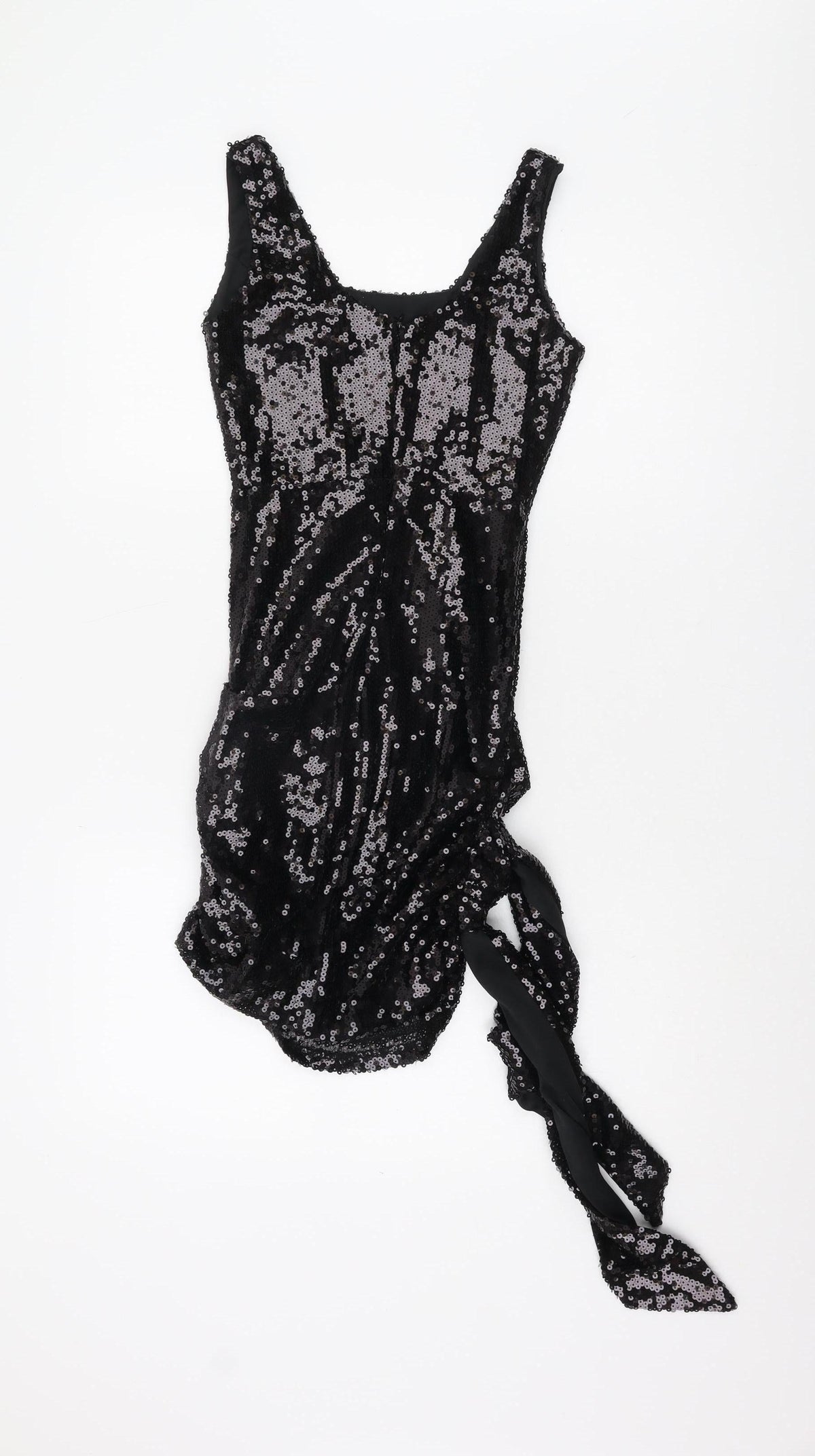 Femme Luxe Women's Black Sequin Dress Size 6