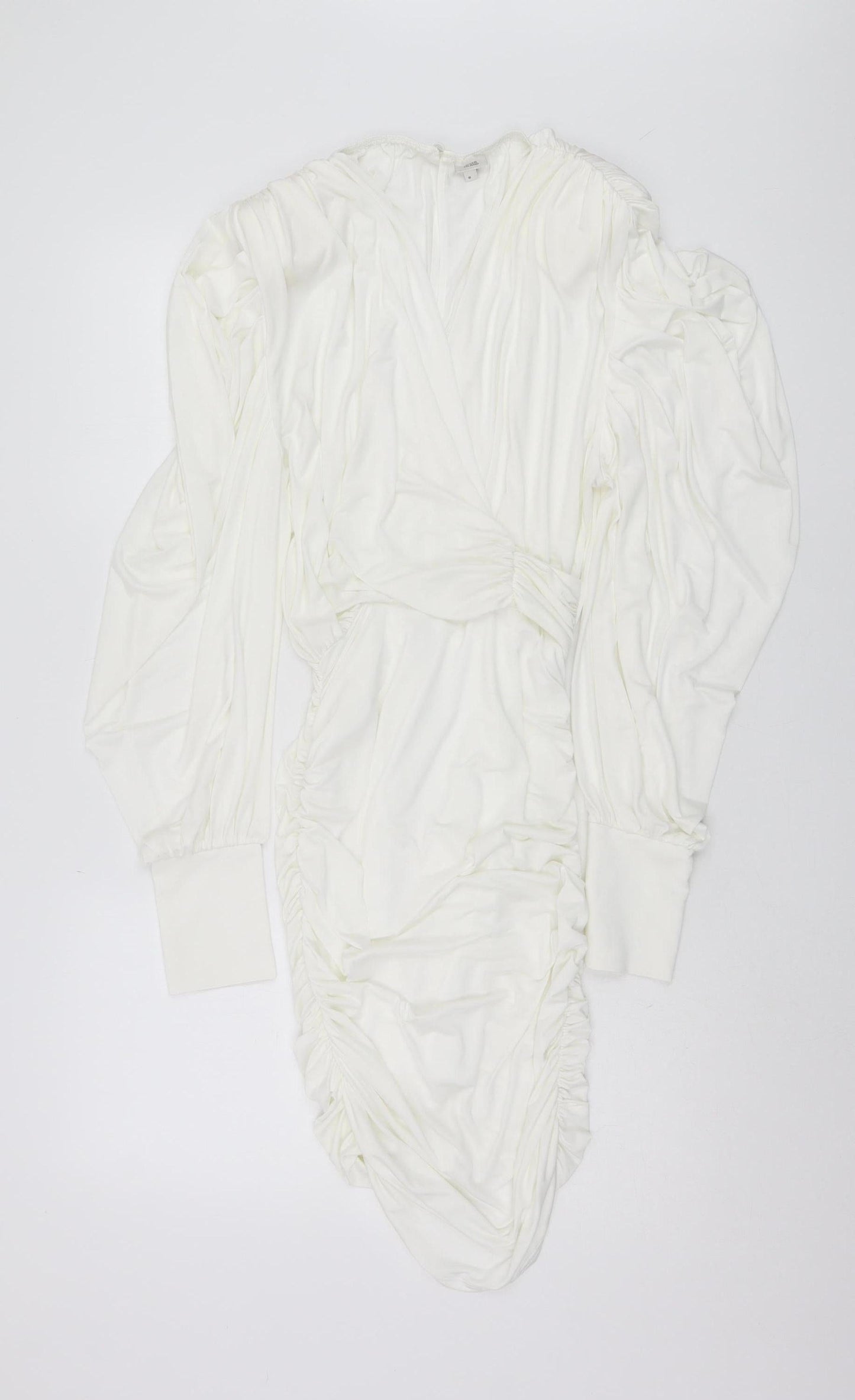 River Island Women Ivory Bodycon Dress Size 8