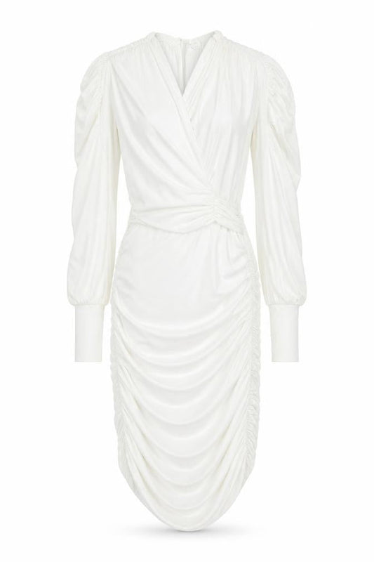 River Island Women Ivory Bodycon Dress Size 8