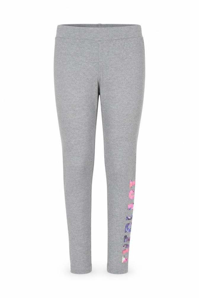 Everlast Girls Grey Leggings 7-8 Years Elastic Waist