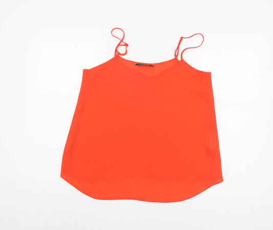 Dorothy Perkins Orange Camisole Tank for Women, Size 12