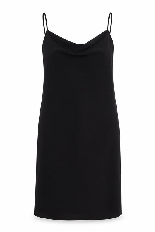 Dorothy Perkins Women's Black Slip Dress Size 14