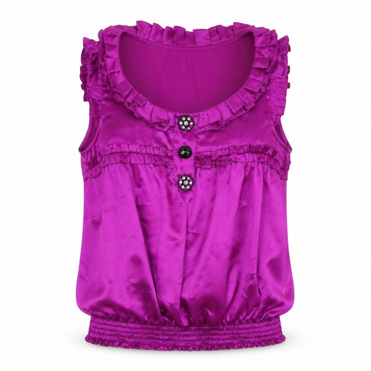 River Island Women's Purple Camisole Blouse Size 12