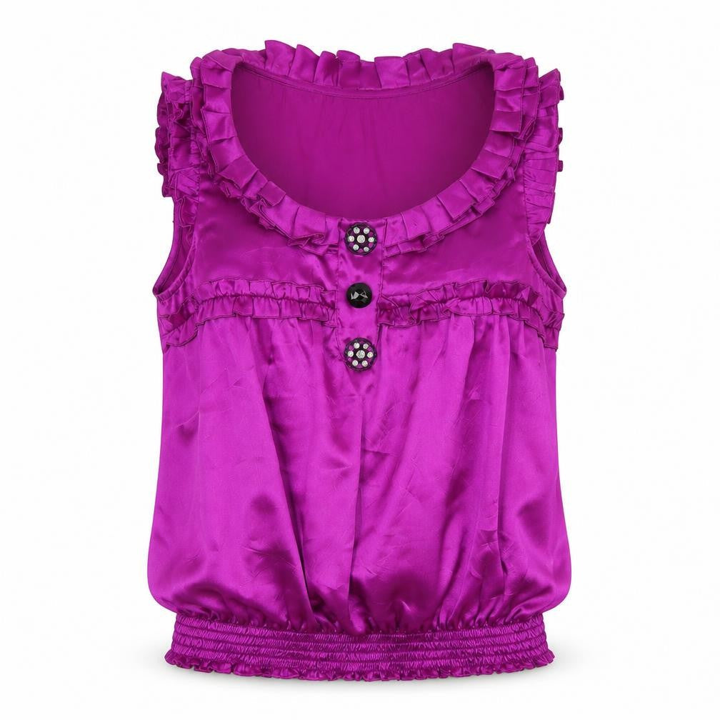 River Island Women's Purple Camisole Blouse Size 12