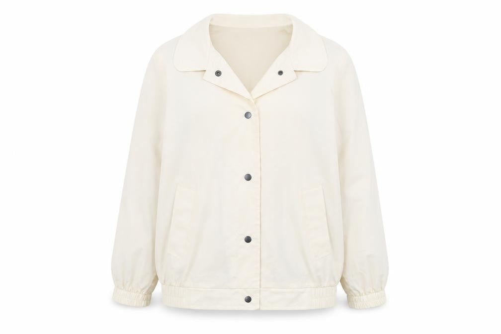 Damart Women’s Ivory Long Sleeve Jacket Size 10