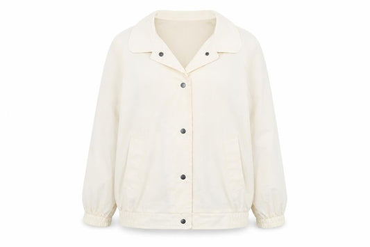 Damart Women’s Ivory Long Sleeve Jacket Size 10