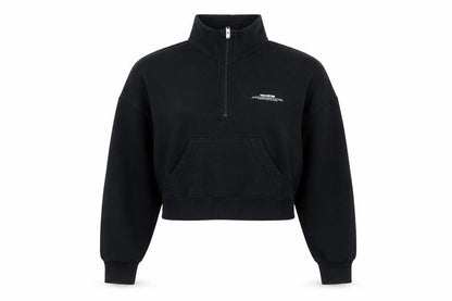 Hollister Women's Black XS Pullover Logo Sweatshirt