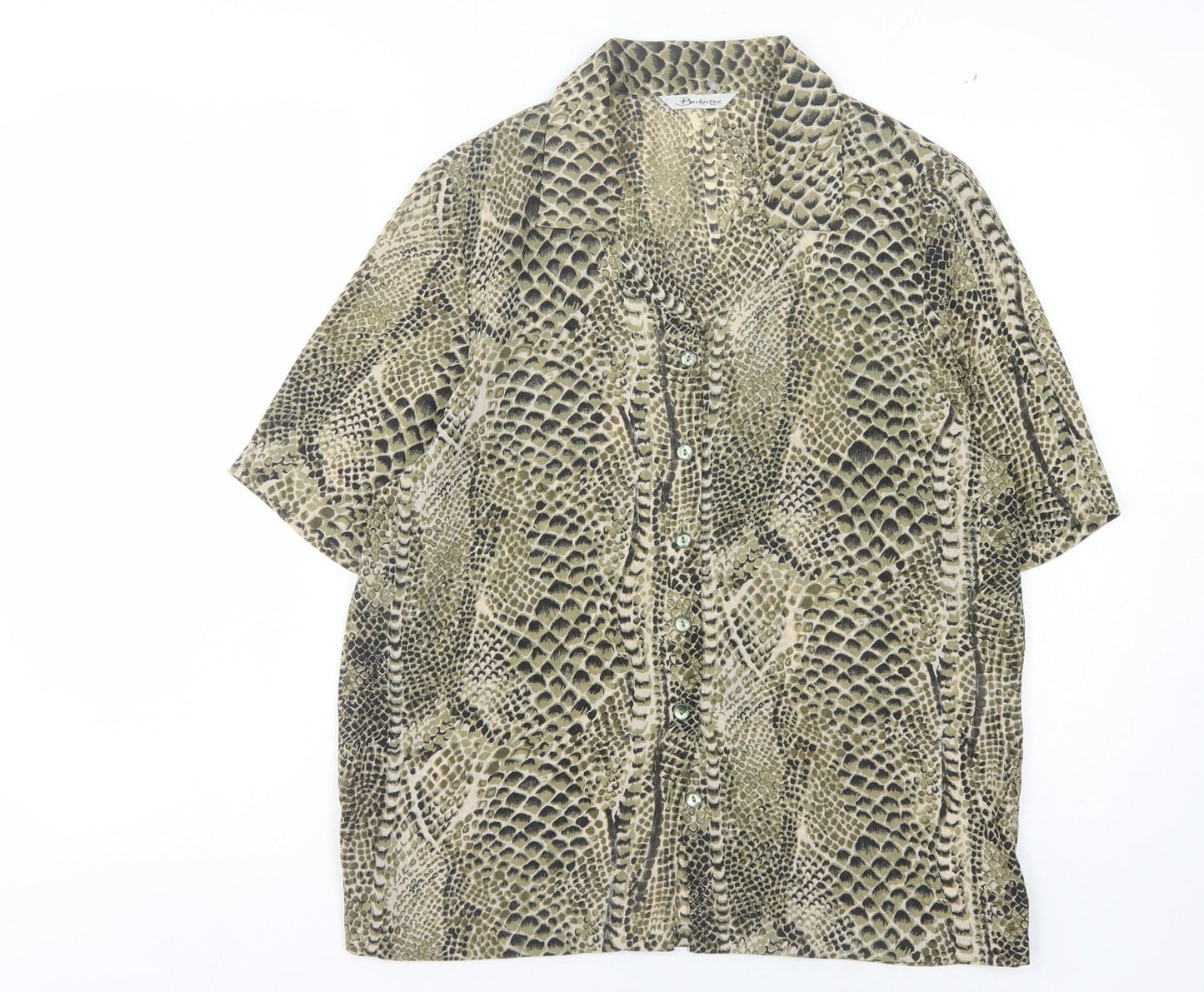 Berketex Women's Multicoloured Animal Print Shirt