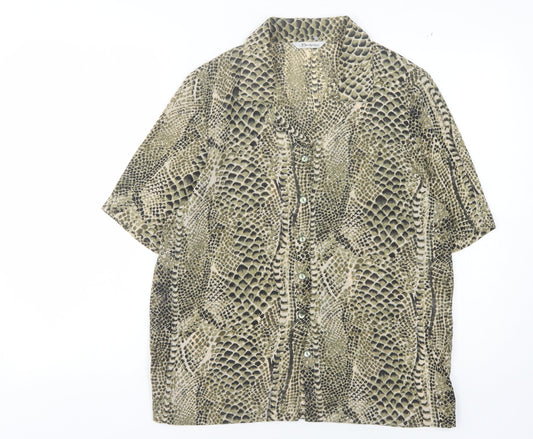 Berketex Women's Multicoloured Animal Print Shirt