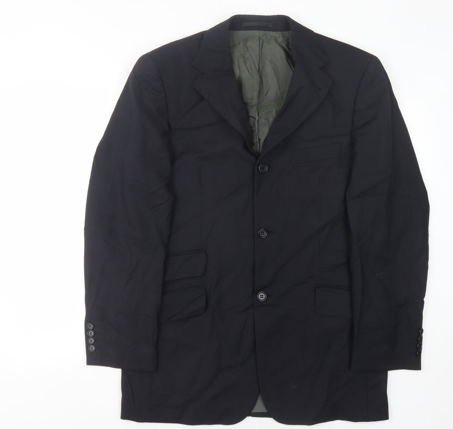 Hugo Boss Men's Black Blazer UK 38 Regular Fit