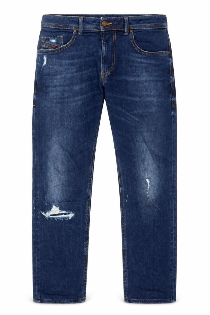 Diesel Men's Blue Distressed Jeans Size 33