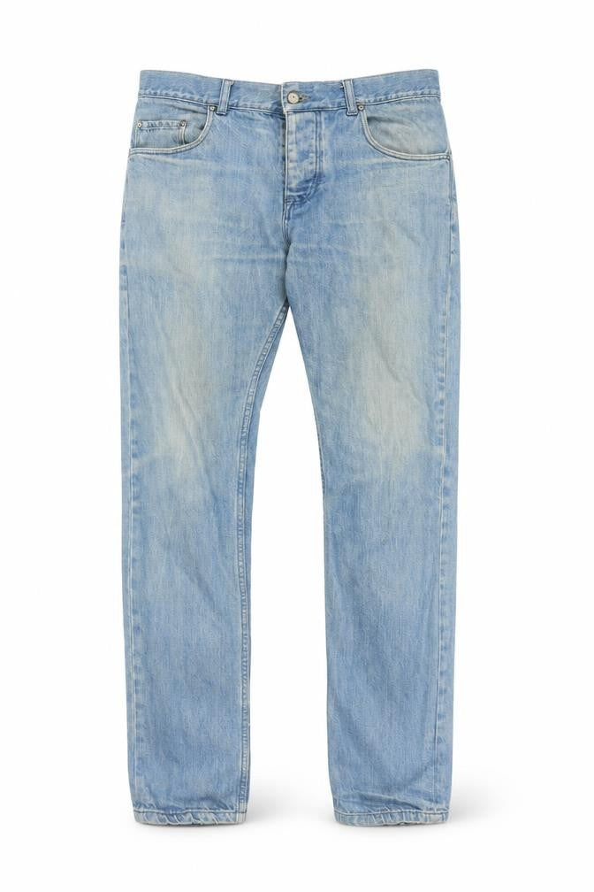 ASOS Men's Blue Straight Jeans, Size 32, Cotton