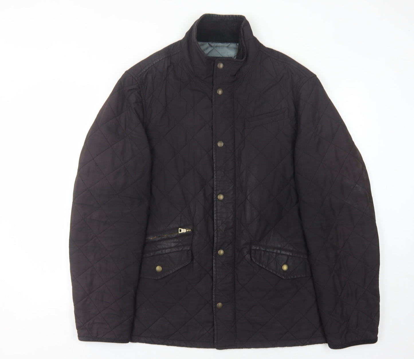 Marks and Spencer Men's Black Quilted Jacket M