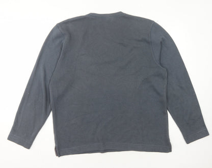 Gap Men's Grey Pullover Jumper Size L