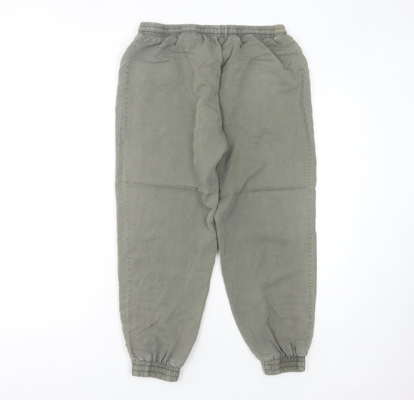 Dorothy Perkins Women's Green Jogger Trousers Size 10
