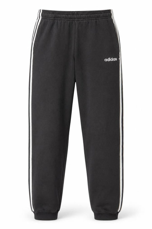 Front view of Adidas Men's Black Jogger Trousers, size 30