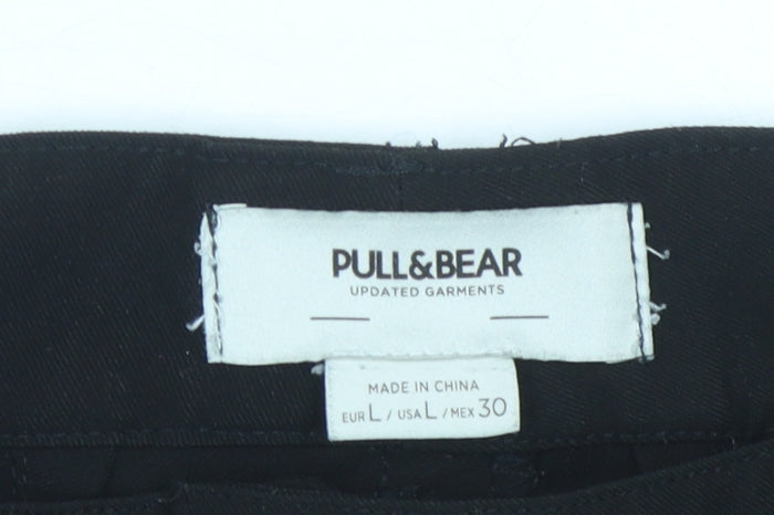 Pull & Bear Women's Black Trousers L