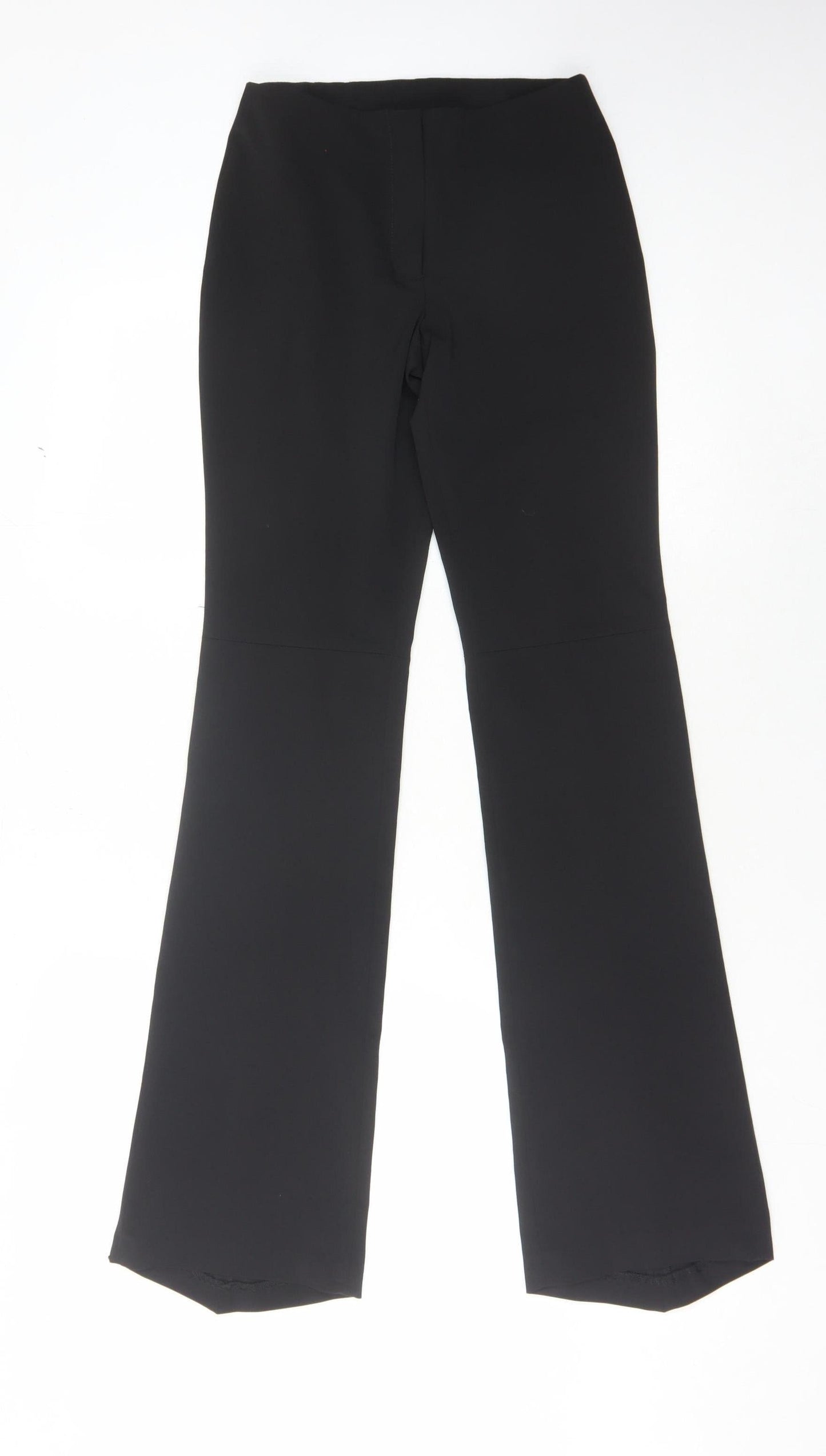MNG Women's Black Flared Trousers UK 8
