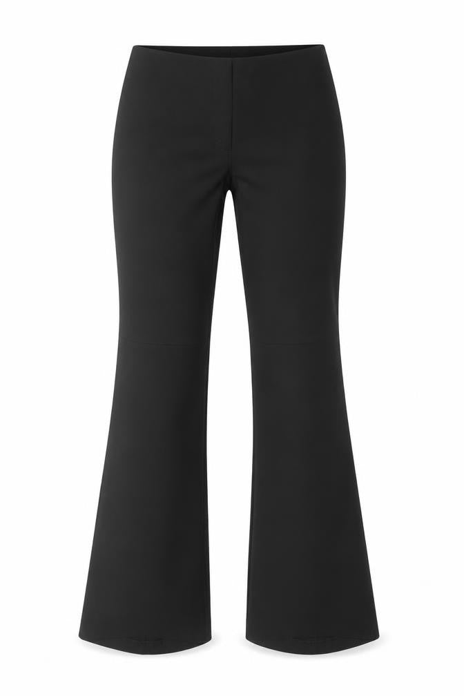 MNG Women's Black Flared Trousers UK 8