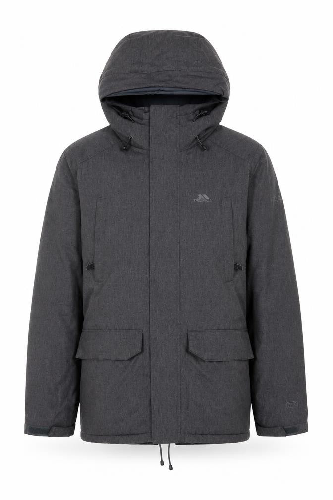 Trespass Men's Grey Parka Jacket 2XS Waterproof Winter