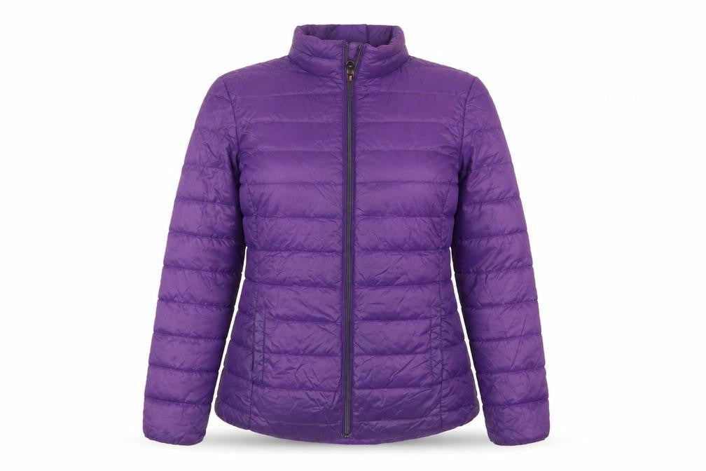 Marks & Spencer Women's Purple Puffer Jacket, Size 10