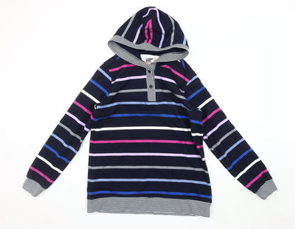 Lands' Mens End Multicoloured Stripe Hoodie S