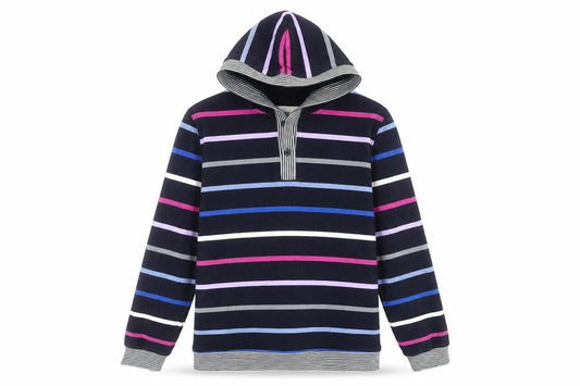 Lands' Mens End Multicoloured Stripe Hoodie S