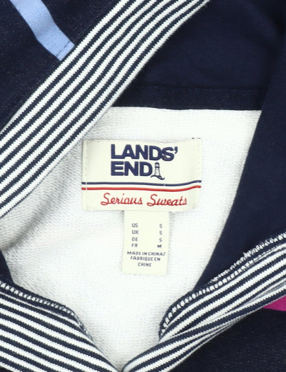 Lands' Mens End Multicoloured Stripe Hoodie S