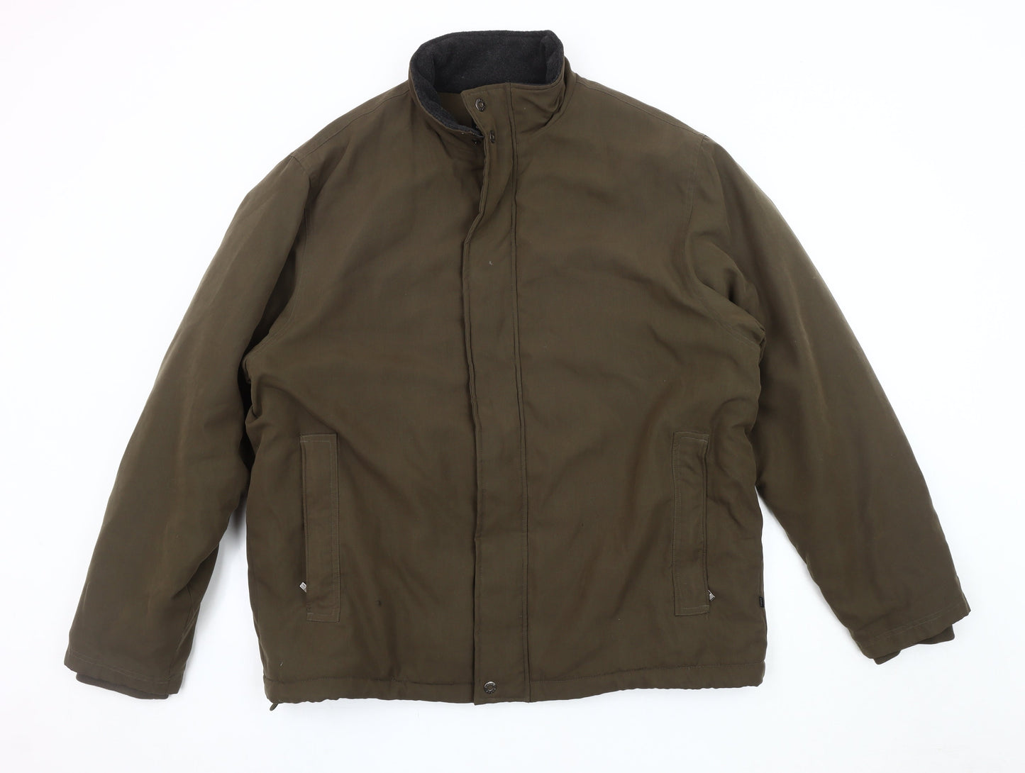 Farah Men's Brown Polyester Jacket Size L