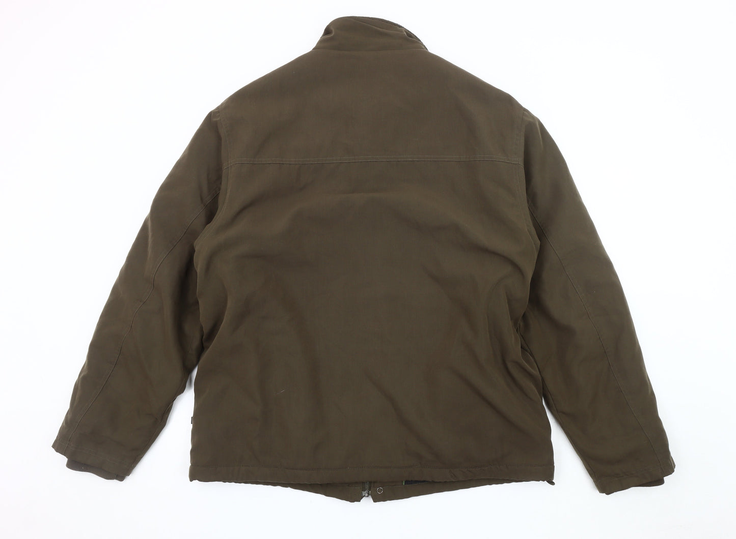 Farah Men's Brown Polyester Jacket Size L