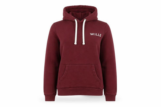 Jack Wills Women's Red Hoodie S - Classic Pullover Knit