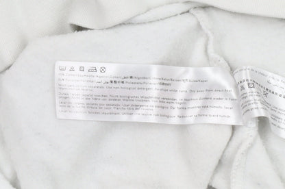 Jack Wills Women's White Logo Pullover Sweatshirt