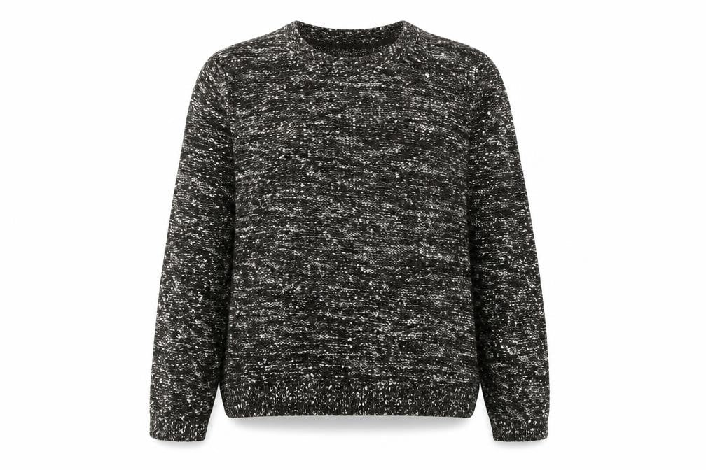 Country Casuals Women's Black Sequin Pullover Jumper XL