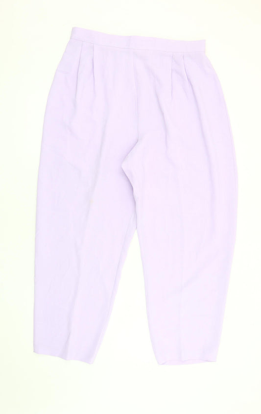 Berketex Women's Purple Ankle Trousers Size 20